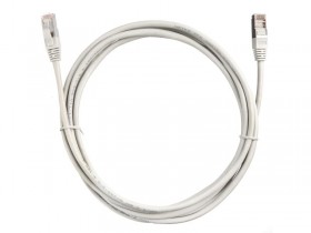 Патч-корд Netko СКС FTP4 cat.5e, 5.0м, литой коннектор, серый, LSZH