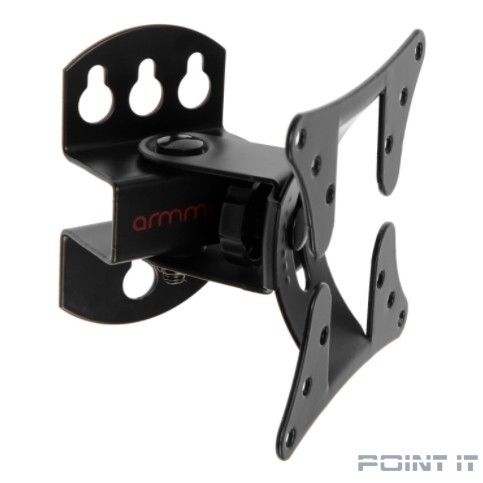 Arm Media LCD-101 черный 10"-26" макс.30кг настенный поворот и наклон