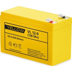 Аккумуляторная батарея YELLOW VL 12-9