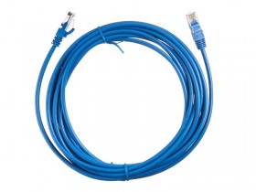 Патч-корд Netko СКС UTP4 cat.5e, 5.0м, литой коннектор, синий