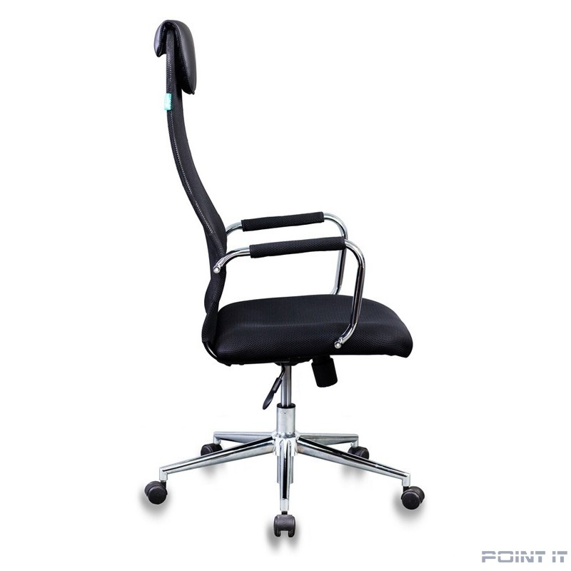 Кресло руководителя Бюрократ KB-9N/BLACK черный TW-01 TW-11 сетка крестовина хром 1140271]