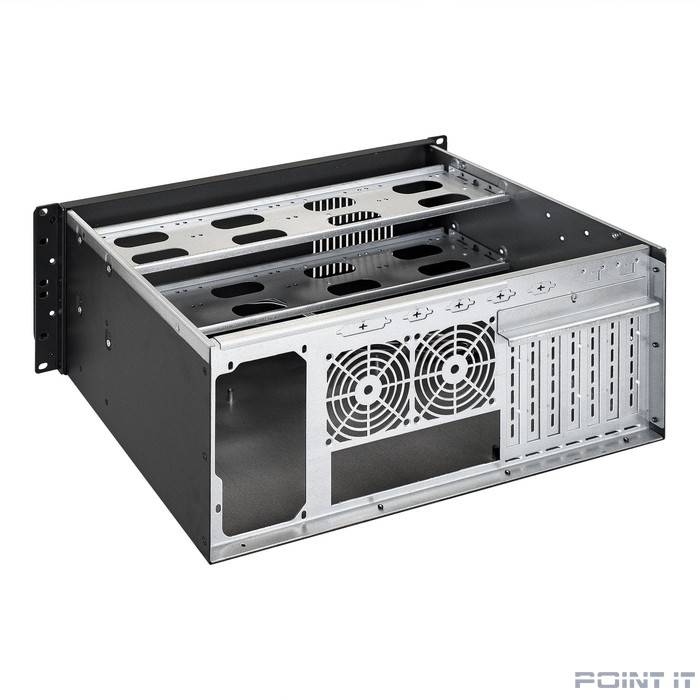 Exegate EX292101RUS Серверный корпус ExeGate Pro 4U300-08 <RM 19", высота 4U, глубина 300, БП 500PPH 80+Bronze, USB>
