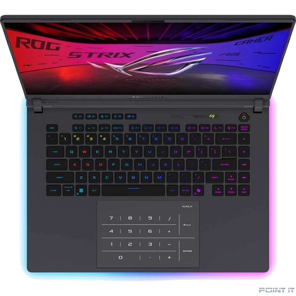 Ноутбук ASUS ROG Strix SCAR 16 G635LR-RW017 [90NR0LU1-M000K0] Black 16" {2560x1600 miniLED Ultra 9 275HX(2.7Ghz)/32768Mb/1024PCISSDGb/RTX 5070 Ti(12288Mb)/DOS}