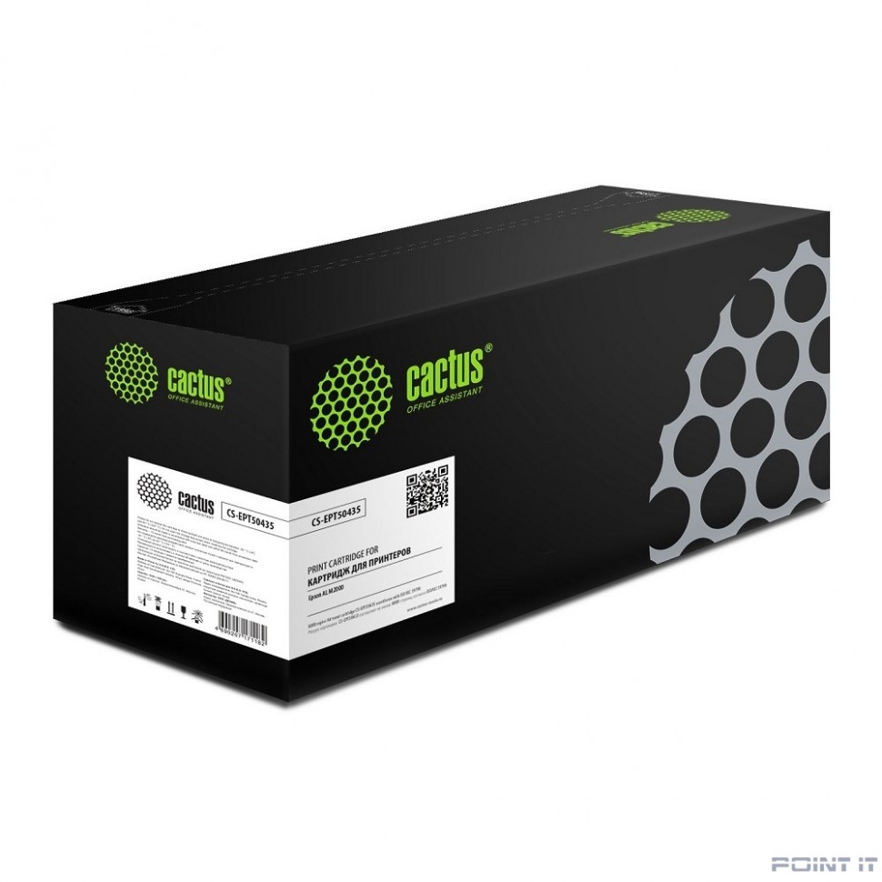 Картридж лазерный Cactus CS-EPT50435 черный (8000стр.) для Epson AL M2000