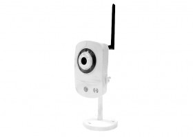 SLC-85BD/W IP Камера, CMOS, 5.0M, 1080P real time , компактная, H.264, аудио, слот mSD, I/O, ИК подсветка 5м 4LEDs, объектив 3.6mm, кронштейн, WiFi,