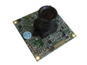 STC-2F1 Камера, CCD 1/3&quot;, 420ТВЛ, 0.5лк (F1.2), без корпуса, 42*42мм, объектив 3.6мм F2.0, DC12V РАСПРОДАЖА