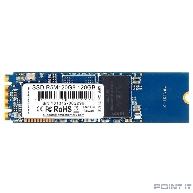 AMD SSD 120GB Radeon R5 Client, M.2, R5M120G8