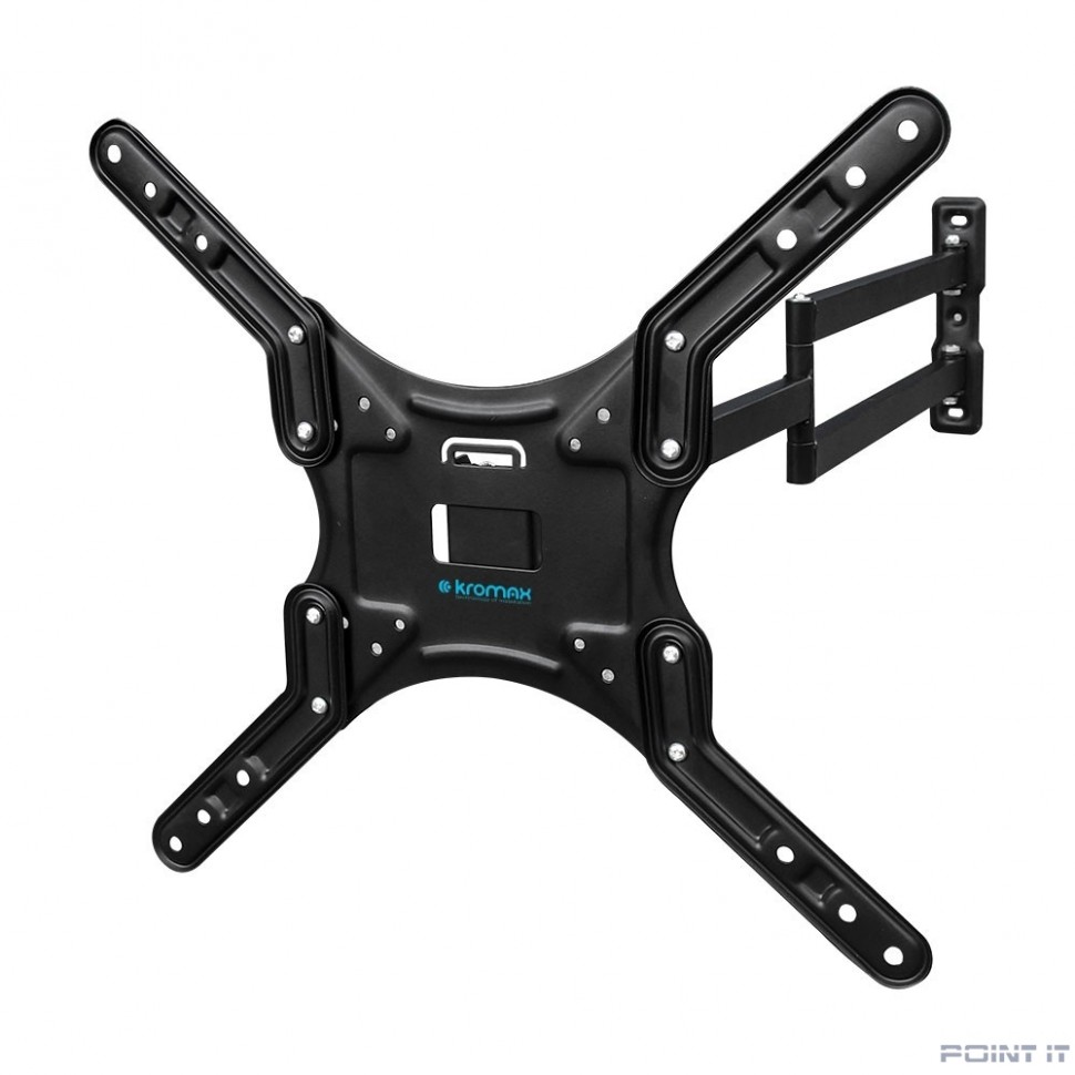 Kromax DIX-25 черный 24"-55" макс.20кг настенный поворотно-выдвижной и наклонный
