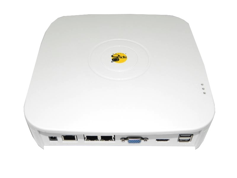 SpyG Optima SO.M.10PE4-6638 Регистратор IP сетевой, 4 канальный, H.264, 1 порт для подключения к сети, 4 порта с поддержкой PoE 802.3af (15W) для