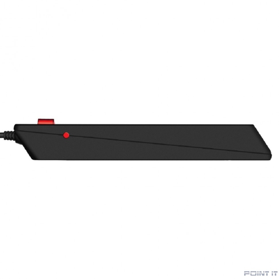 SVEN Фильтр Optima 1,8 м (6 розеток с защитными шторками) черный, цветная коробка [SV-021016]