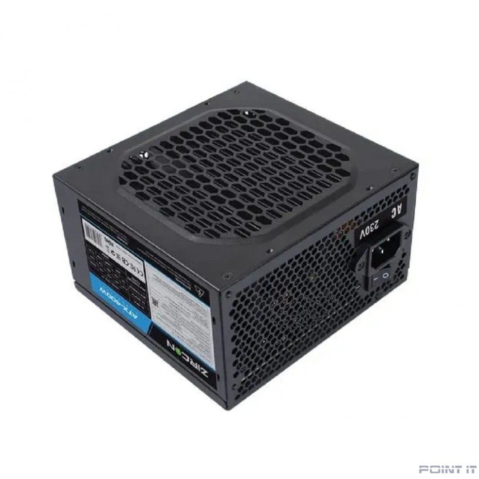 Zircon Блок питания ATX 400W ATX-400W Black, Безвентиляторный