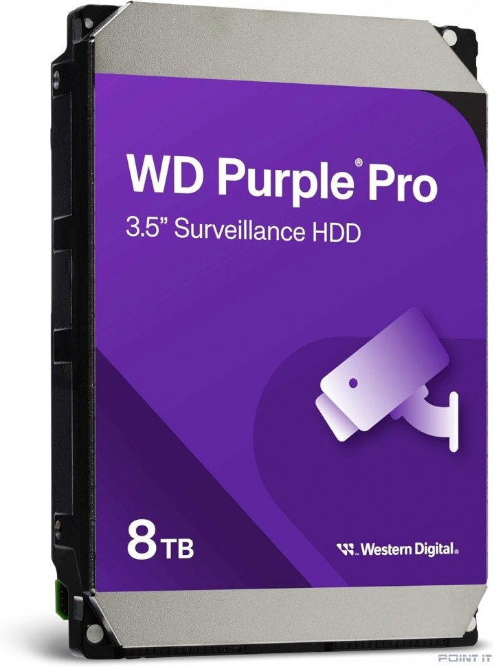 Жесткий диск/ HDD WD SATA3 8Tb Purple Pro 7200 rmp 256MB 1 year warranty