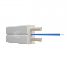 КОСТРОМАКАБЕЛЬ КОС-ДР-1-1хG.657.А 1-нг(А)-HF-WT Кабель оптический FTTH, 1 волокно, G657A1,усилен стеклопрутками (белый)