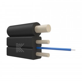 КОСТРОМАКАБЕЛЬ КОС-ДР-3-1хG.657.А 1-нг(А)-HF Кабель оптический FTTH с внешним силовым элементом из стеклопрутка, 1 волокно, G.657.A1,усилен