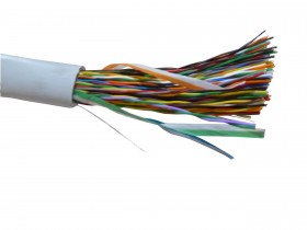 Кабель LC UTP100 cat.5, 305м, 0,45мм, нг(А)-HF LSZH, серый