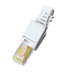 Коннектор RJ-45 Netko (8p8c) cat.5e, быстрозажимной ручной, для одножильного и многожильного кабеля