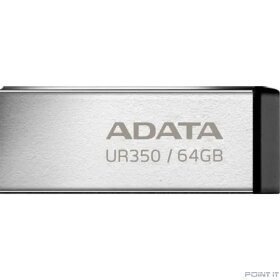 A-DATA Flash Drive 64GB USB3.2  BLACK UR350-64G-RSR/BK 
