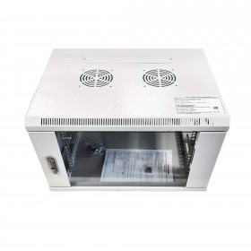 Шкаф настенный 12U серия WMA (Wall Maestro) (600х450х635), передняя дверь стекло, собранный, серый Netko  &quot;А&quot;