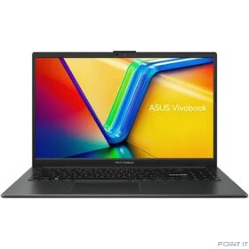 Ноутбук ASUS  VivoBook E1504FA-BQ2467 [90NB0ZR2-M042X0] Black 15.6" {FHD Ryzen 5 7520U/16Gb/SSD512Gb/610M/noOS}