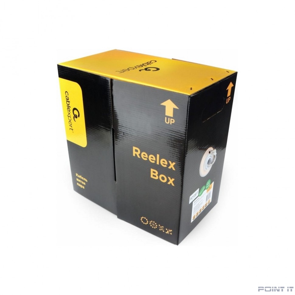 Cablexpert [UPC-5040E-SOL] Кабель UTP кат.5e, 4 пары, 0.40 мм 305 м, ССА одножильный