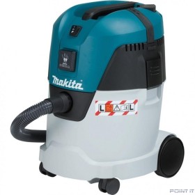 Makita VC2512L Пылесос [VC2512L] {1000Вт,3600л\м,210мбар,25л,шланг36ммх3.5м,8кг,кор,2насад,2 п\сб,щетка,2адапт,2труб }