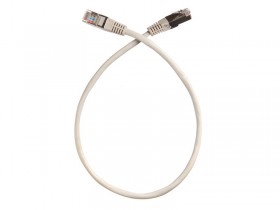 Патч-корд Technolink FTP4 cat 5e, 0.5м, ВС, LSZH, серый, литой коннектор