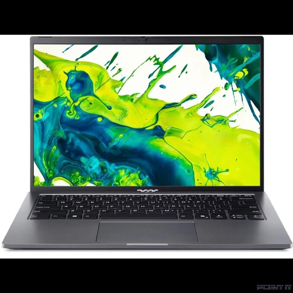 Ноутбук Acer Aspire Go 14 [NX.JFWCD.002] Iron 14" {WUXGA Ultra 5 processor 125H/ 16 GB DDR5/512GB PCIe NVMe SSD/noOs}