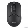 Мышь беспроводная A4Tech Fstyler FB12S black (оптическая, silent, BT/Radio, USB, 2but, 1200dpi)(FB12S USB BLACK)