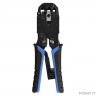 Exegate EX293155RUS Инструмент ExeGate EX-T2008R для обжима RJ-45, RJ-11/12 с храповым механизмом (прямой ход обжимки)