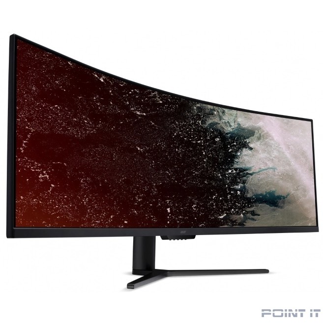 Монитор LCD Acer 49" Nitro EI491CRSbmiiiphx {VA Curved 1800R 3840x1080 144Hz 4ms 400cd HDMI2.0 HDMI1.4 DisplayPort1.2 2x3W}