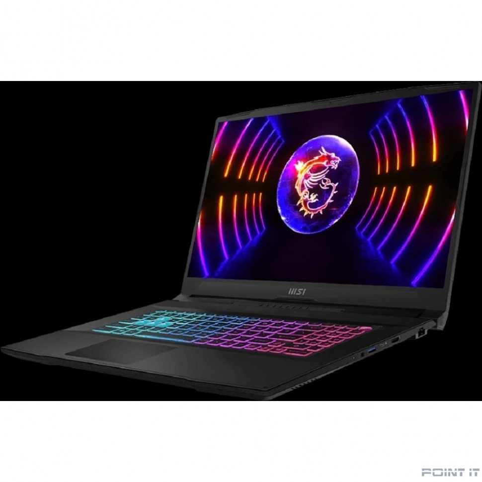 Ноутбук MSI Katana 17 B12UCX-1604XRU [9S7-17L541-1604] Black 17.3" {FHD i5 12450H/16Gb/SSD512Gb/RTX 2050 4Gb/noOS}