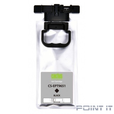 CACTUS CS-ept9651 Картридж для Epson WorkForce Pro WF-M5299DW/M5799DWF, черный (187мл)