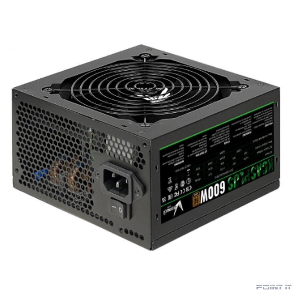 Formula KCAS-600 PLUS { 80+ bronze (24+4+4pin) APFC 120mm fan 7xSATA RTL}(4713105962659)