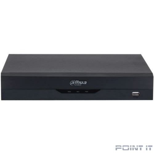 DAHUA DH-XVR5216AN-I3 16-канальный HDCVI-видеорегистратор с FR, видеоаналитика, до 24 IP каналов до 6Мп, 2 SATA III до 16Тбайт