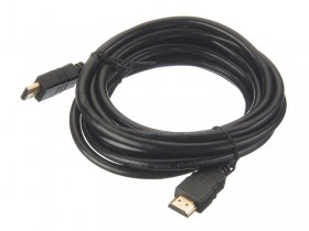 Шнур аудио-видео HDMI-HDMI 2.0 цвет: золото (3,0м), Netko