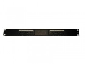 Патч-панель UTP, 19&quot;, 12 портов RJ45, cat.6, 1U, 110 Type, черная &quot;L&quot;
